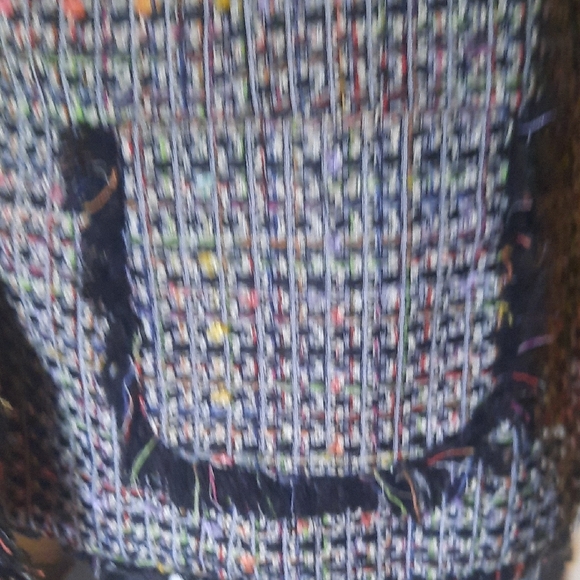 Women's Multicolor Tweed Jacket - Picture 3 of 7